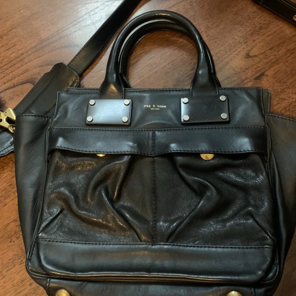 Rag & Bone pilot crossbody black